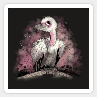 Grumpy Vulture Magnet